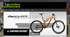 Desktop Screenshot of ciclospalacios.com
